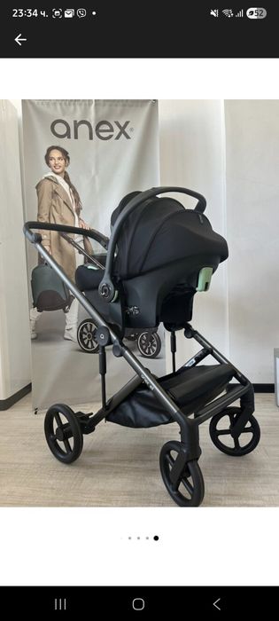 ПРОМО ЦЕНА***като НОВО***Столче за кола ANEX COSMO 10 год. ГАРАНЦИЯ