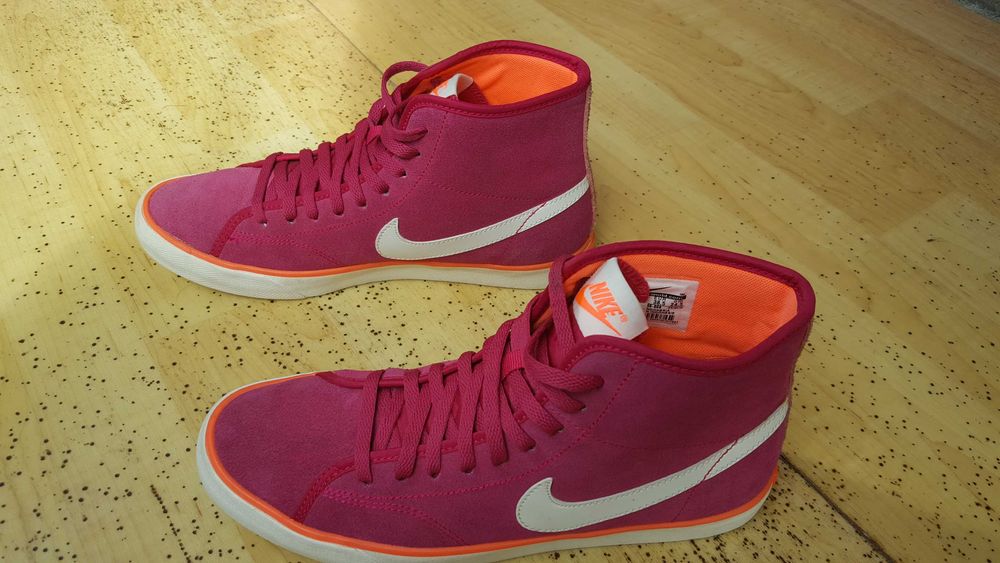 Дамски розови кецове NIKE PRIMO COURT MID SUEDE р-р 38,5