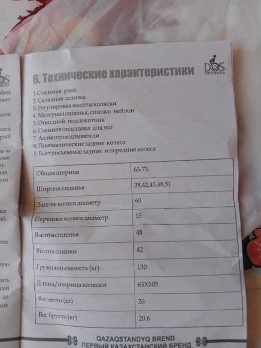 Продам инвалидное кресло.