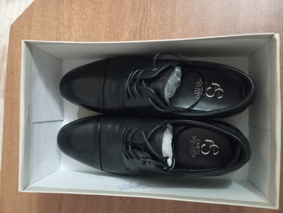 Туфли мужские кожаные