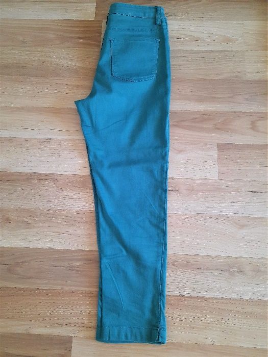 Pantaloni de vara skinny, bumbac supraelastic