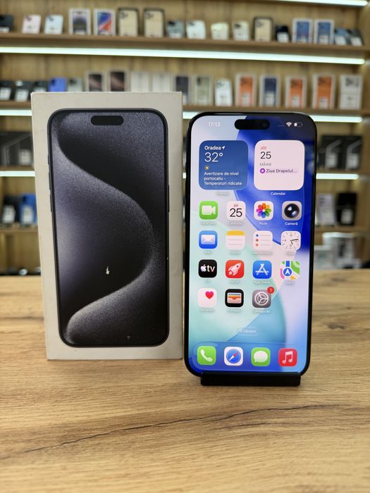 ‼️iPhone 15 Pro Max Blue 512Gb -Sanatate bat.96%- Garantie 12 luni