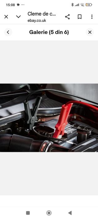 Cabluri JUMP LEADS Type 25 pentru încărcarea bateriei auto