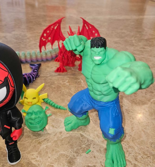 Уникални 3D принтирани играчки и фигурки – различни модели!