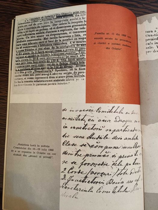 ”Centenarul CORULUI DIN ORĂȘTIE 1868-1968”