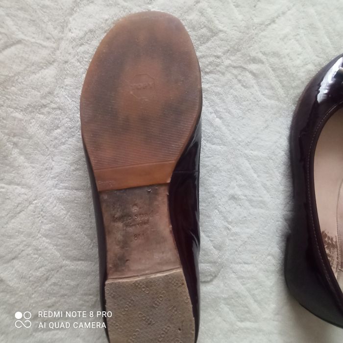 Шикарные Американские , кожанные балетки, размер 38,состояние отличное