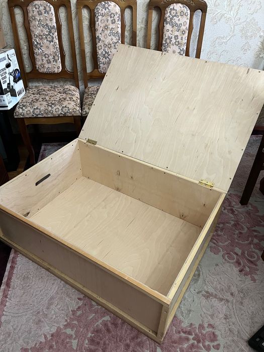 Новый ящик деревянный