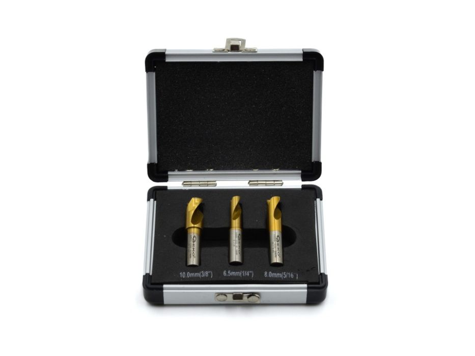 Свредла за точкови заварки 6.5мм, 8мм и 10мм к-т 3бр