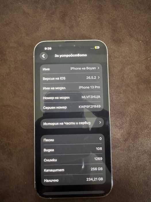 IPhone 13 pro 256 GB