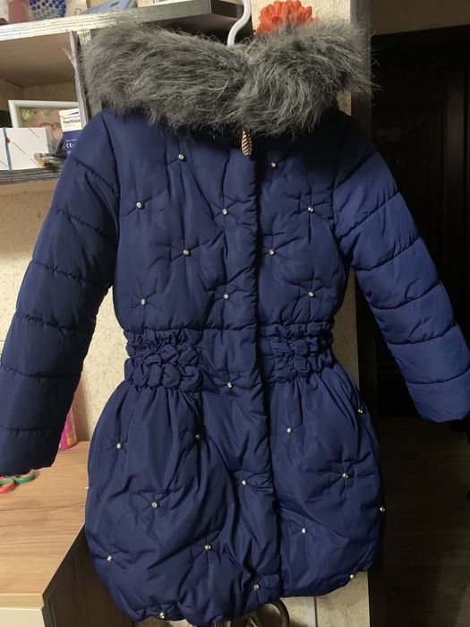 Пуховик зимний 5-6 лет