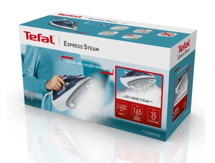 Fier de calcat Tefal Express Steam FV2837E0, 2400W