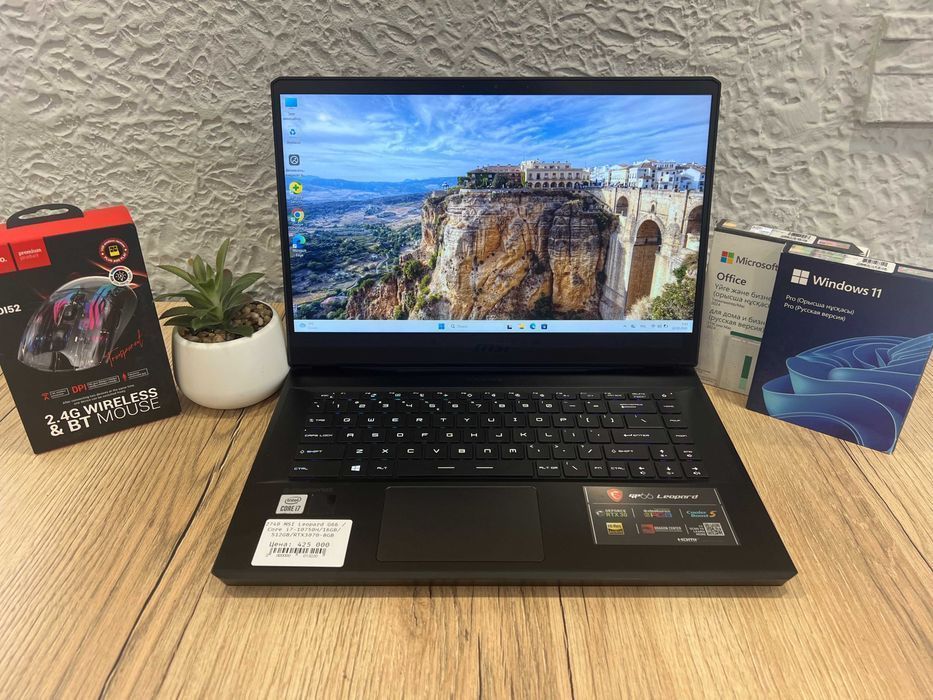 Игровой ноутбук MSI Leopard G66 /Core i7-10750H/16GB/512GB/RTX3070-8GB