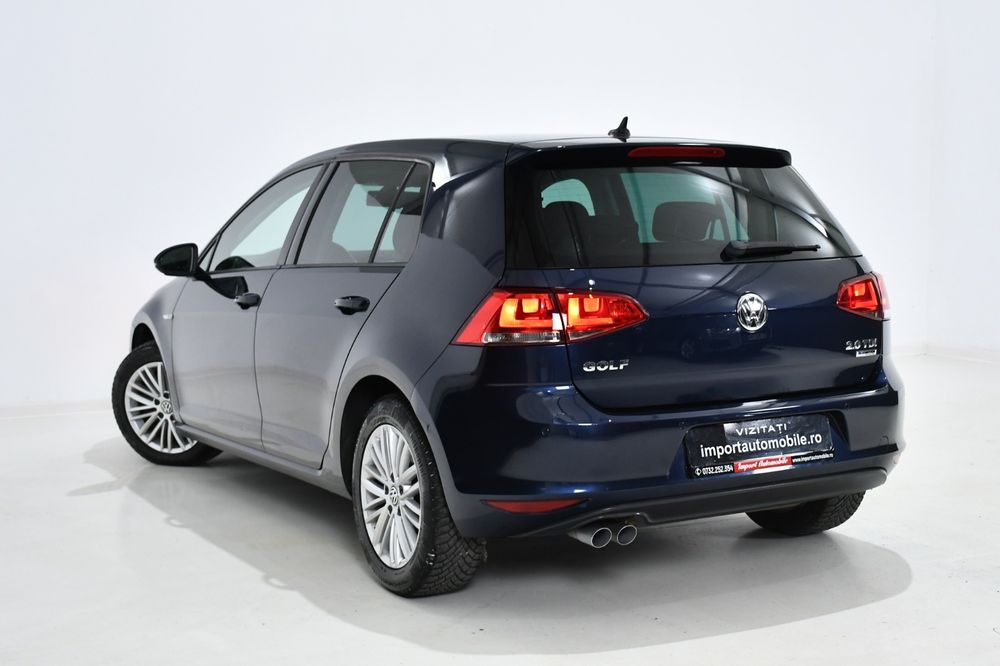 /// Volkswagen Golf 2.0 TDI 150CP ///
.
*Model: SÉRIE SPÉCIALE CUP
.
*EURO 5
*Cutie Automata
*Dublu Climatronic
*Computer bord
*Senzori parcare fata +
