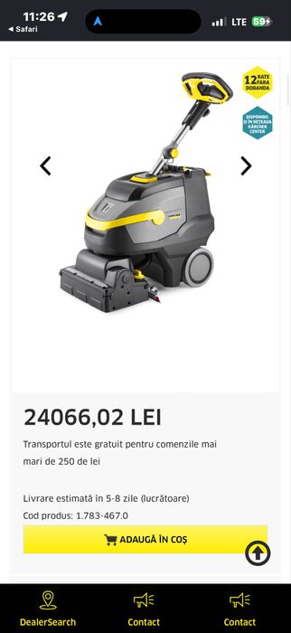 Karcher BR35/12C aparat de spalat