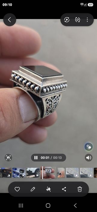 Продам колцо серебро