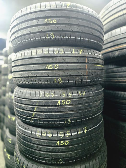 4x 205/55/17 VARA HANKOOK 2019 Stare excelentă