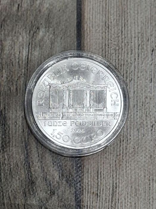 Сребърна монета 1 oz Виенска Филхармония