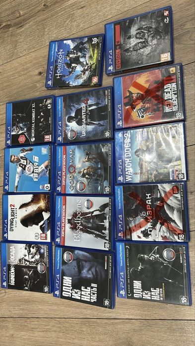Диски Playstation 4