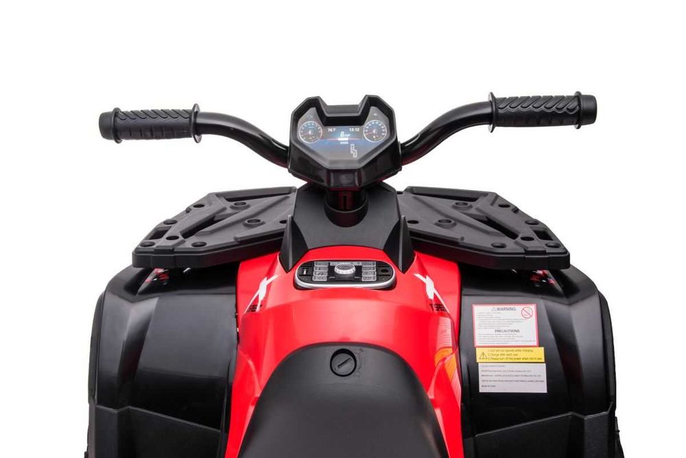 ATV electric pt copii Autokids 24V 4x4 cu cupa 3-10 ani (S615) Rosu