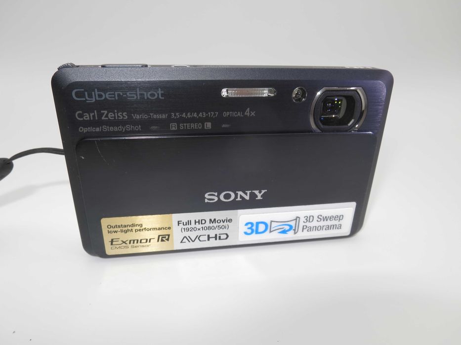 Sony Cyber-shot DSC TX9 ултра тънък и компактен фотоапарат, дигитална камера с голям тъч екран, Exmor R в отлично състояние, пълен комплект