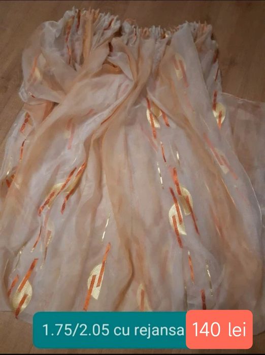 Perdea cu rejansa 1.75 latime,, 2.05 inaltime