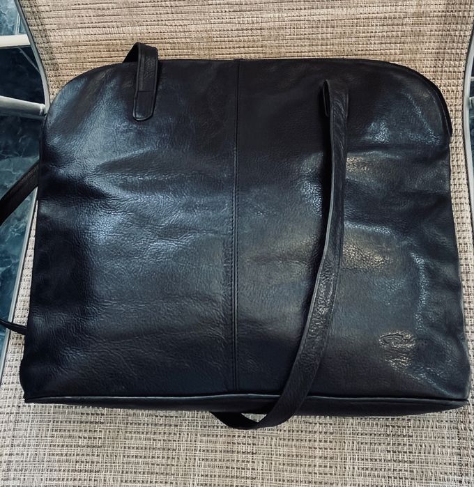 Чанта за лаптоп естествена кожа Funbag унисекс Германия