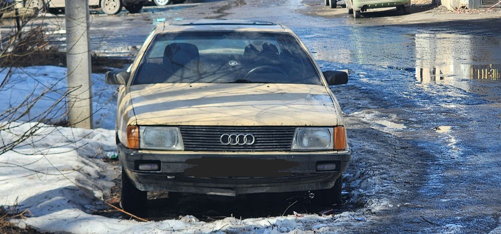 Audi 100 c3 на запчасти разбор