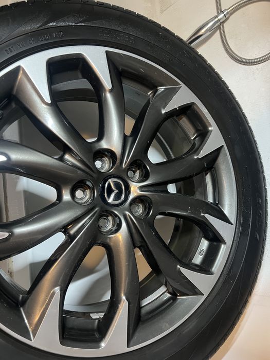Mega pret 2100 lei Jante mazda 19 cu cauciucuri de vara