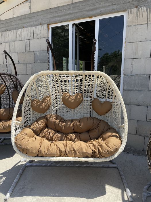 Kachelya Rotang | Toqilgan Mebel | Качеля Ротанг | Плетёная Мебель