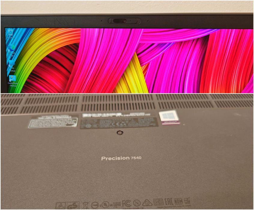 4K Ultra HD/Core i7-9850H/16GB RAM/512 SSD/Quadro Т1000/Precision 7540