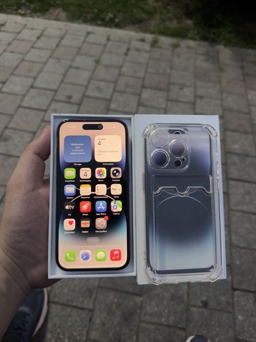 Продам Айфон 14 PRO Без ремонт все родное