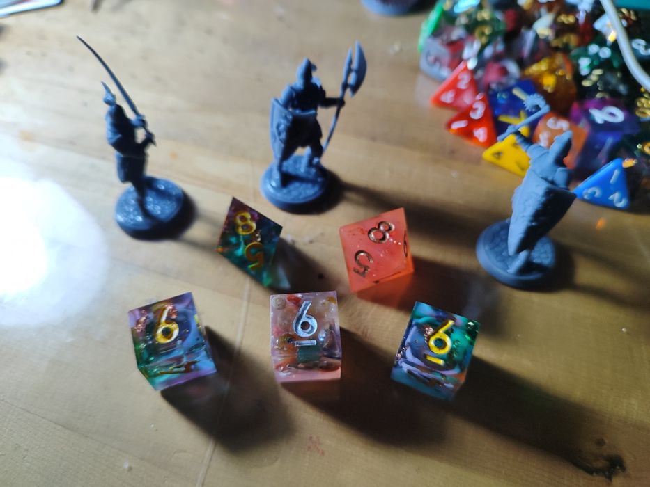 Наборы кубов DND dice