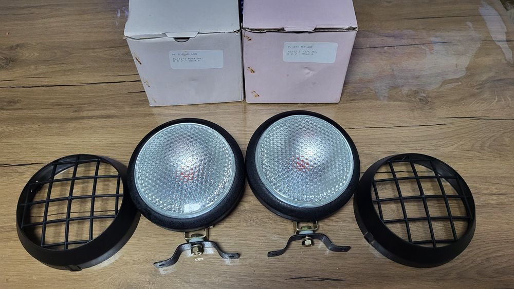 Set 2 x proiectoare bec H3 auto/barca/atv noi