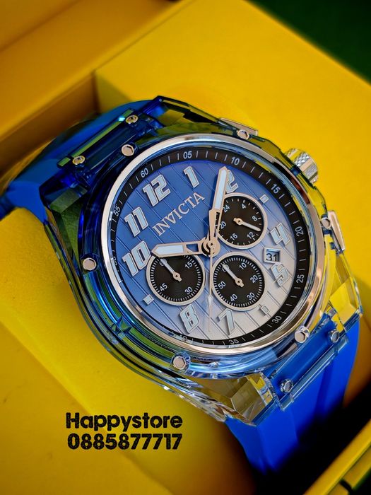 INVICTA Prism Blue 44 mm, Инвикта нов ръчен часовник