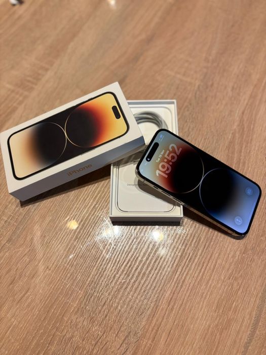 Vand Iphone 14 pro 128gb, gold