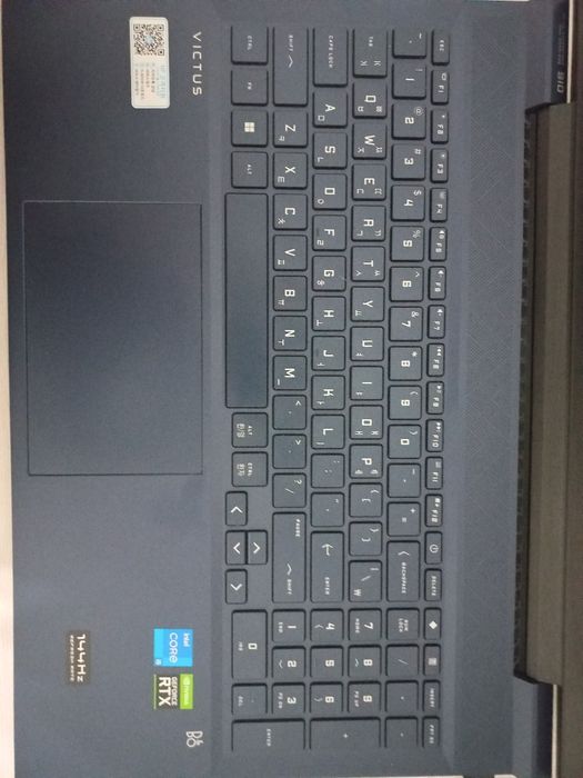 Hp VictusHP Victus 
Intel core i5 12450H 8- yader 12- patok
DDR4 8 GB