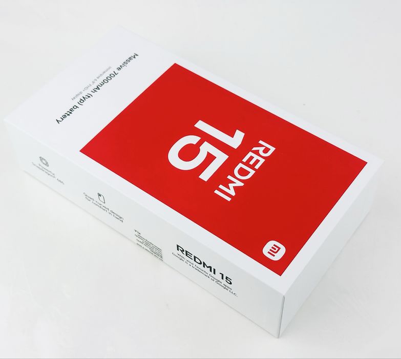 НОВ! Xiaomi Redmi 15 128GB 6RAM Black / Gray 2г. Гаранция!