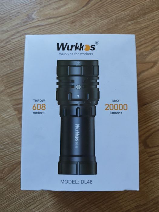 Фенер, прожектор wurkkos dl46