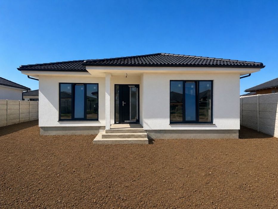 Casa noua la cheie Nojorid-  GAZ- CANAL -  Apa
