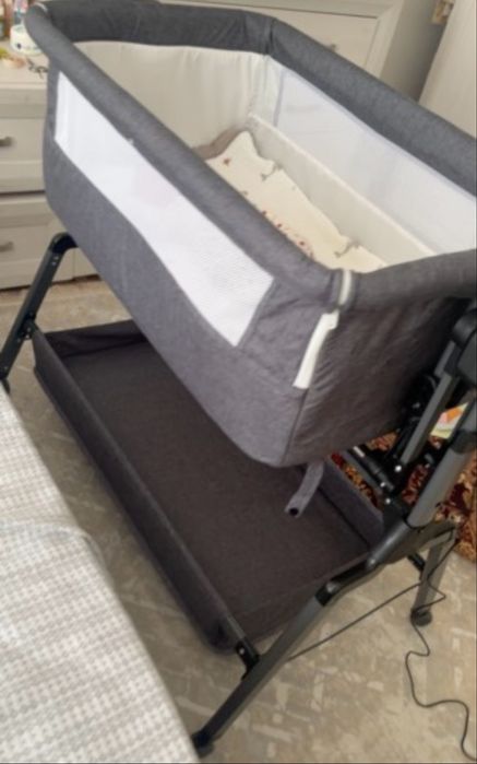 Электронная манеж-кровать