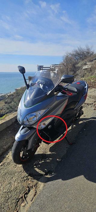 YAMAHA T-MAX, 2008-2011 пластмаси и спойлери