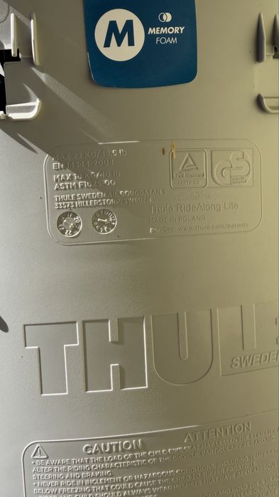 Scaun de bicicleta Thule pentru copii