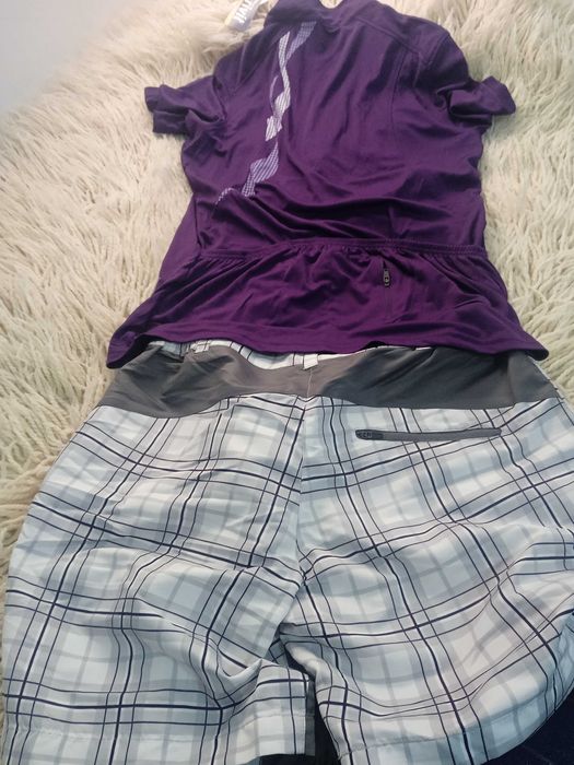 НОВ дамски комплект за колоездене - размер М