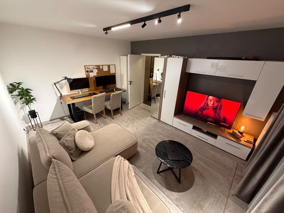 EXIGENT PLAZA, LUJERULUI, 2 camere , renovat 2026, mobilat si utilat complet, 56MP