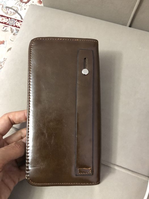 Портмоне кожаное мужское