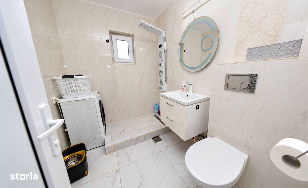 Apartament 2 camere .57mp. Cartier E3.   Etaj 3 . Centrala pe gaz