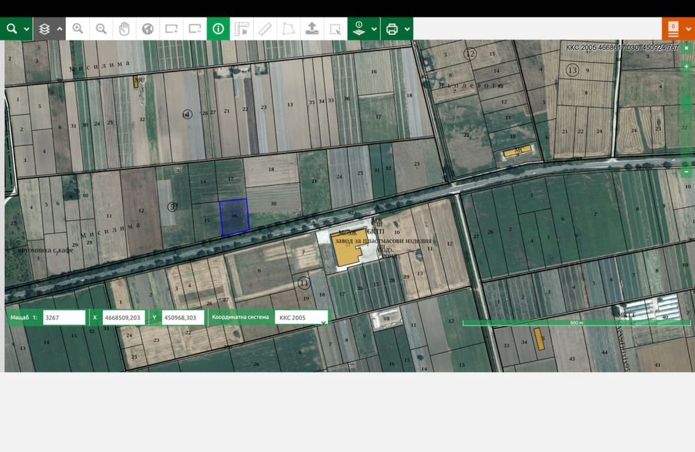 Продава се Парцел в Садово - 4308 кв.м за 14 €/кв.м - Снимка #2