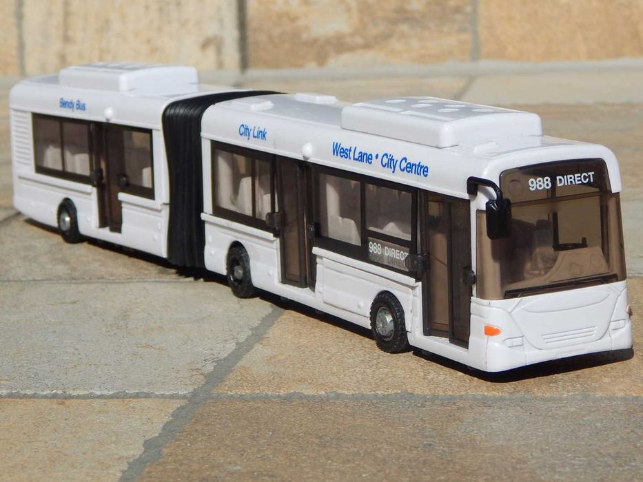 Jucarie autobuz articulat 40 cm cu defect