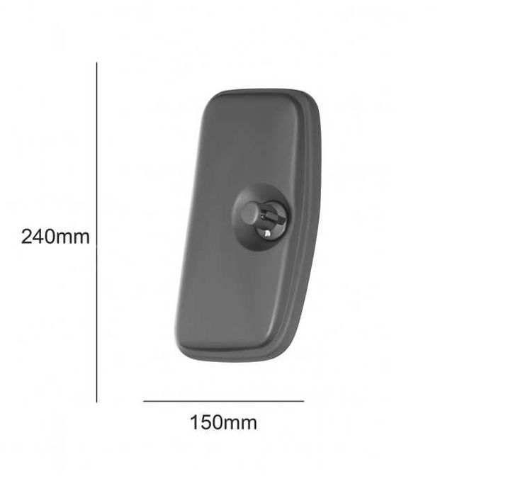 2 Броя огледала 22х17 см за камиони, автобуси, селскостопански машини