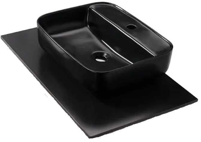 Мивка за баня черна